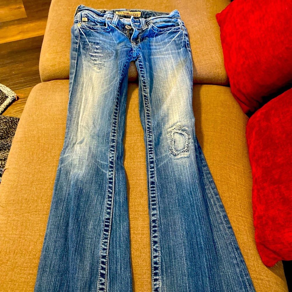 Big Star from the Buckle.    Flare leg size 24/0